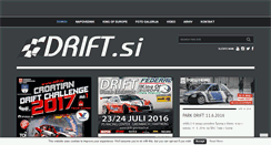 Desktop Screenshot of drift.si